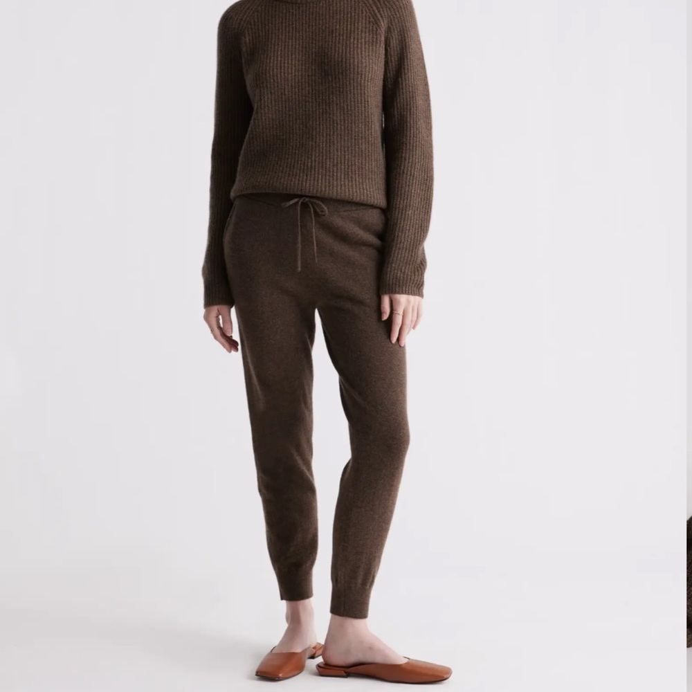 Quince Cashmere Joggers S